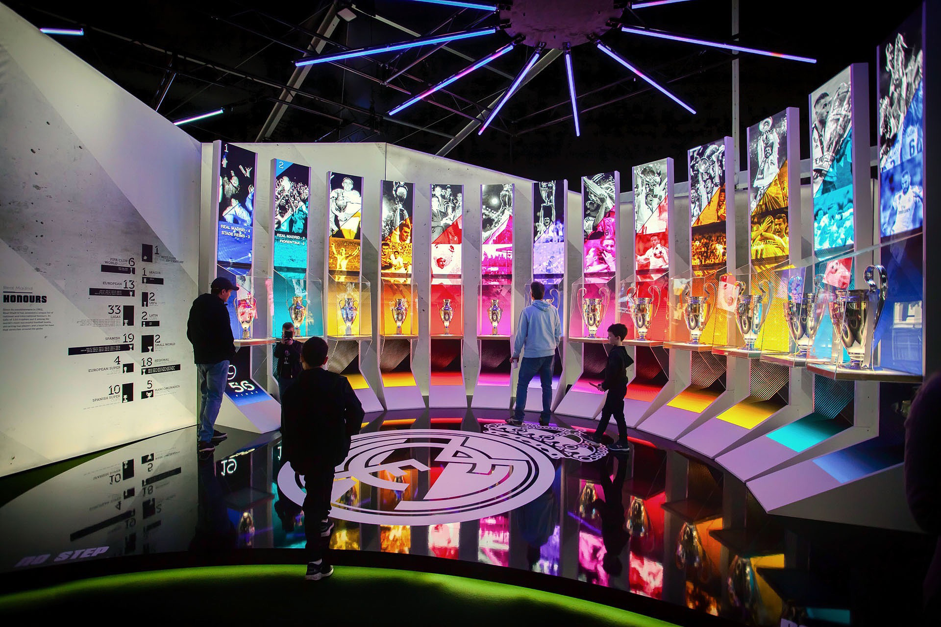 Real Madrid World of Football Touring Exhibition Thinking a Design